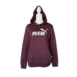 PUMA Women's Essentials Logo Fleece Sweatshirt Hoodie